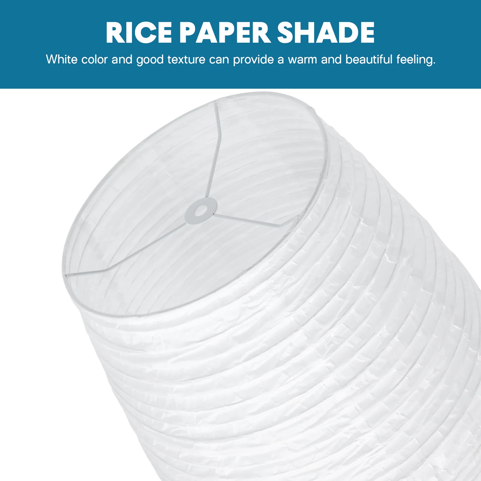 LED Paper Vertical Lampshade Fluorescent Bedside Floor Decorative Shades for Rice