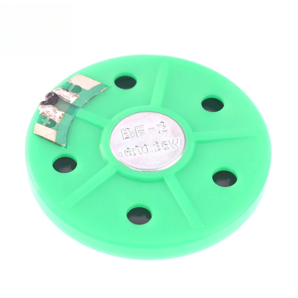 5 قطعة 40 مللي متر 0.25 واط مكبر الصوت 8 أوم 16 أوم 0.25 واط مكبر صوت صغير علبة بلاستيكية المغناطيس الداخلي لعبة سيارة القرن DIY بها بنفسك