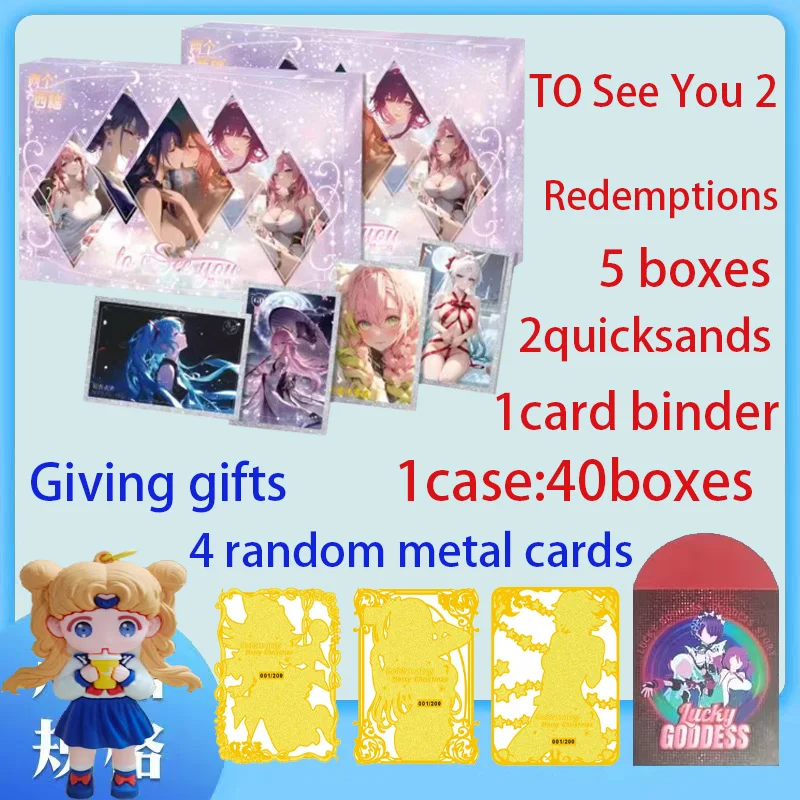 

To See You 2 Goddess Story Collection Card Waifu Booster Box Ccg Acg Doujin Toys And Hobby Gift