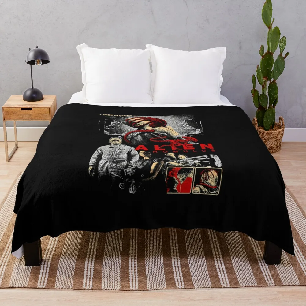 Alien Romulus Movie (2024) Throw Blanket Luxury Thicken Blankets For Baby Blankets