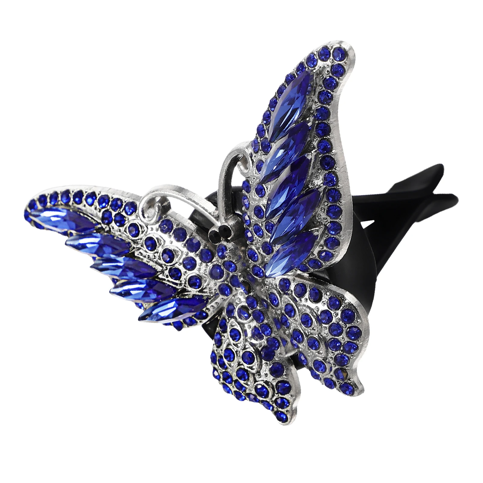 

Aromatherapy Clip Alloy Rhinestone Butterfly Car Vent Freshener Decor Accessories Charm Bling Interior Women Car Decor