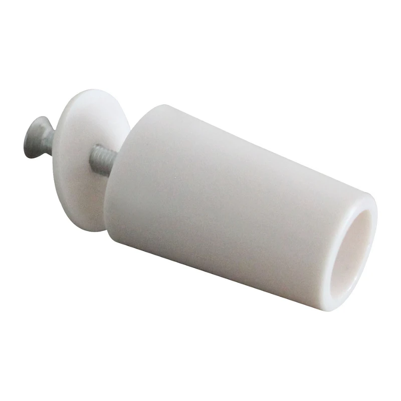 1/8/10/20PCS Roller Shutter Stoppers with Screws & Sealing for Home and Office Decor Buffer Blinds Stoppers Plastic White Open