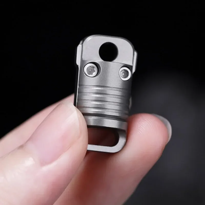 JINLIQuick Release Titanium Alloy Mini Keychain Multifunctional Outdoor Tool Gift