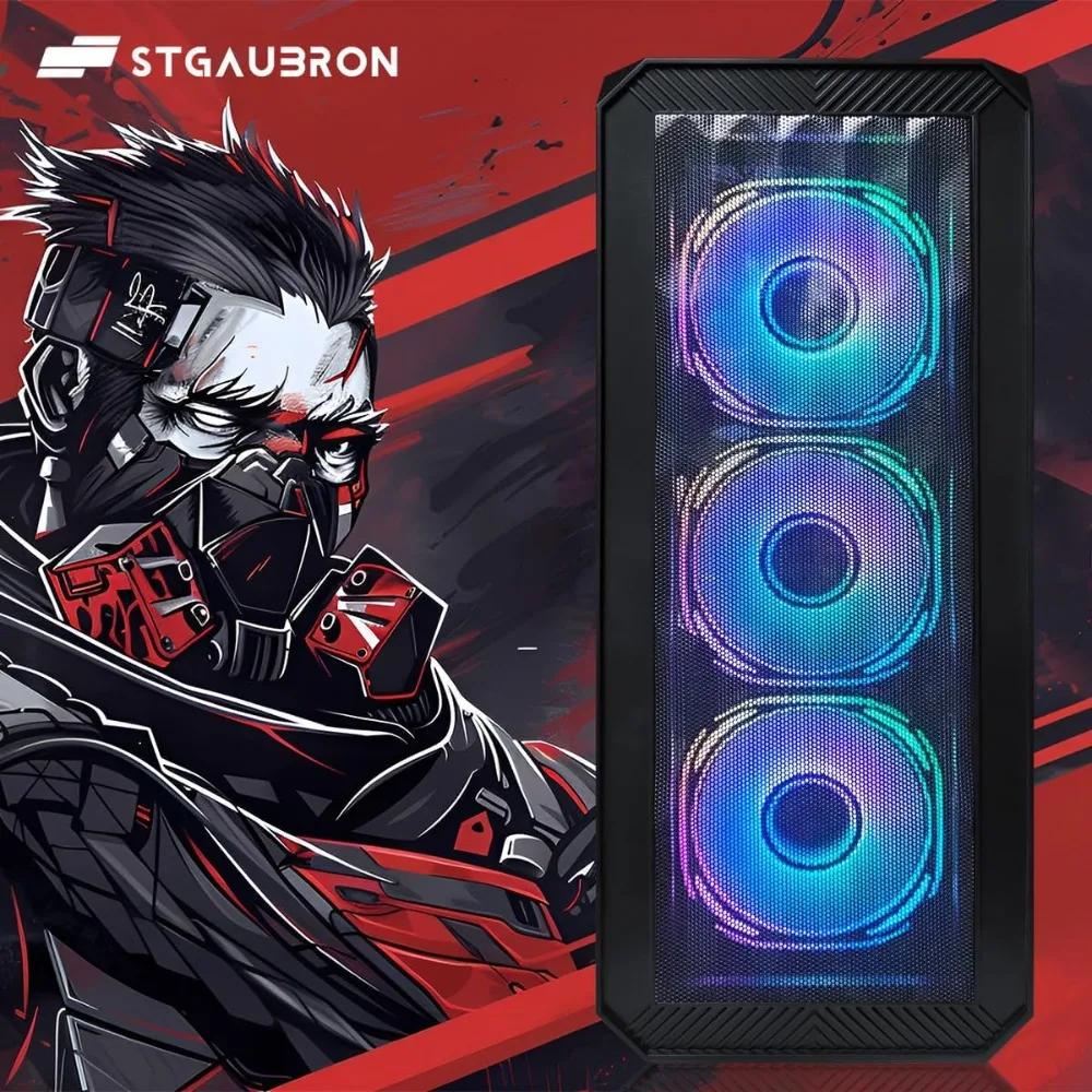كمبيوتر مكتبي للألعاب، الجيل الثالث عشر Intel Core i5-13400F حتى 4.6G، GeForce RTX 3050 6G، 16G DDR4، 512G SSD