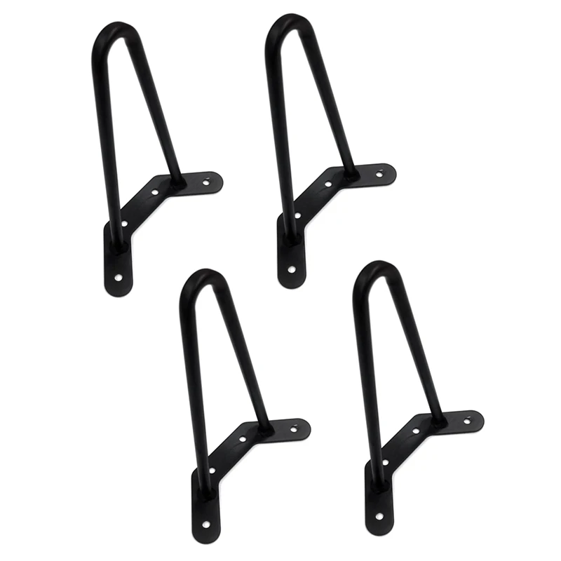 

Metal Hairpin Leg Iron Desk Leg End Coffee Table Leg U-Shaped Table Leg Support Racks Stand 4PCS 250MM