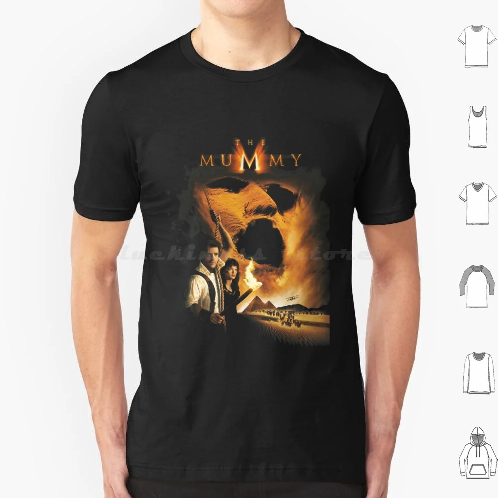 الموميا تشبه تي شيرت الأب القطني ، هدية فنية ، رجال ونساء ، طباعة ذاتية الصنع ،