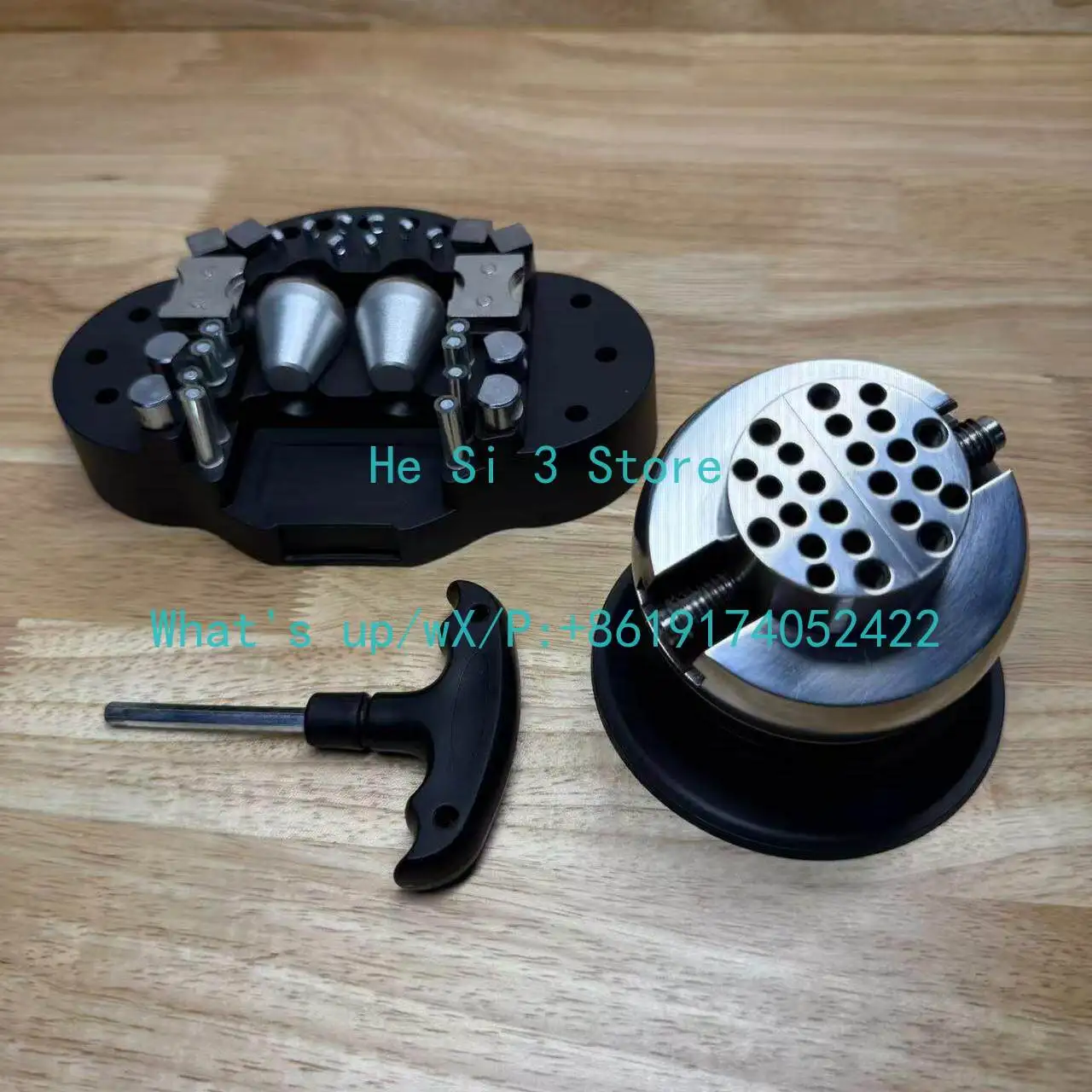 [Stainless steel ball set] Micro-setting ball + ball jigs set, jewelry processing and inlay tool