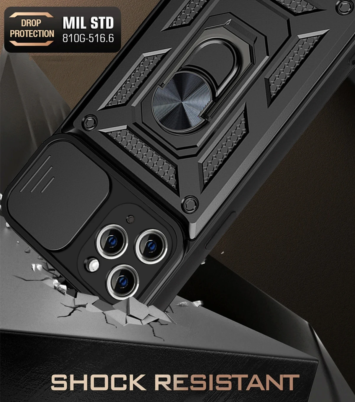 Shockproof Armor Case For iPhone 15 14 13 12 11 Pro Max Mini Car Holder Phone Cover For iphone Xs XR XsMax 7 8 Plus SE2020 Case image 2