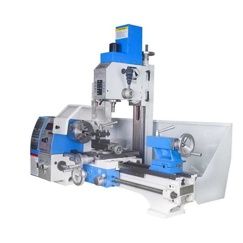 

Wmp250v Household Machine Tool Lathe Metal Bed Lathe Drilling and Milling All-in-One Machine Household Precision