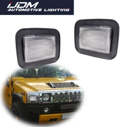 For Hummer H2 2003-2009 & For Hummer H2 SUT 2005-2009 Clear/Smoked Lens Car Front Turn Signal Light Cover Shells No Bulb/Socket