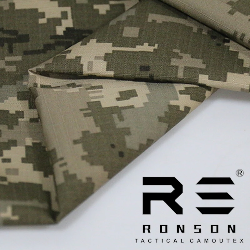Tela camuflaje militar algodón-poliéster – Transpirable para equipamiento táctico - imagen 3