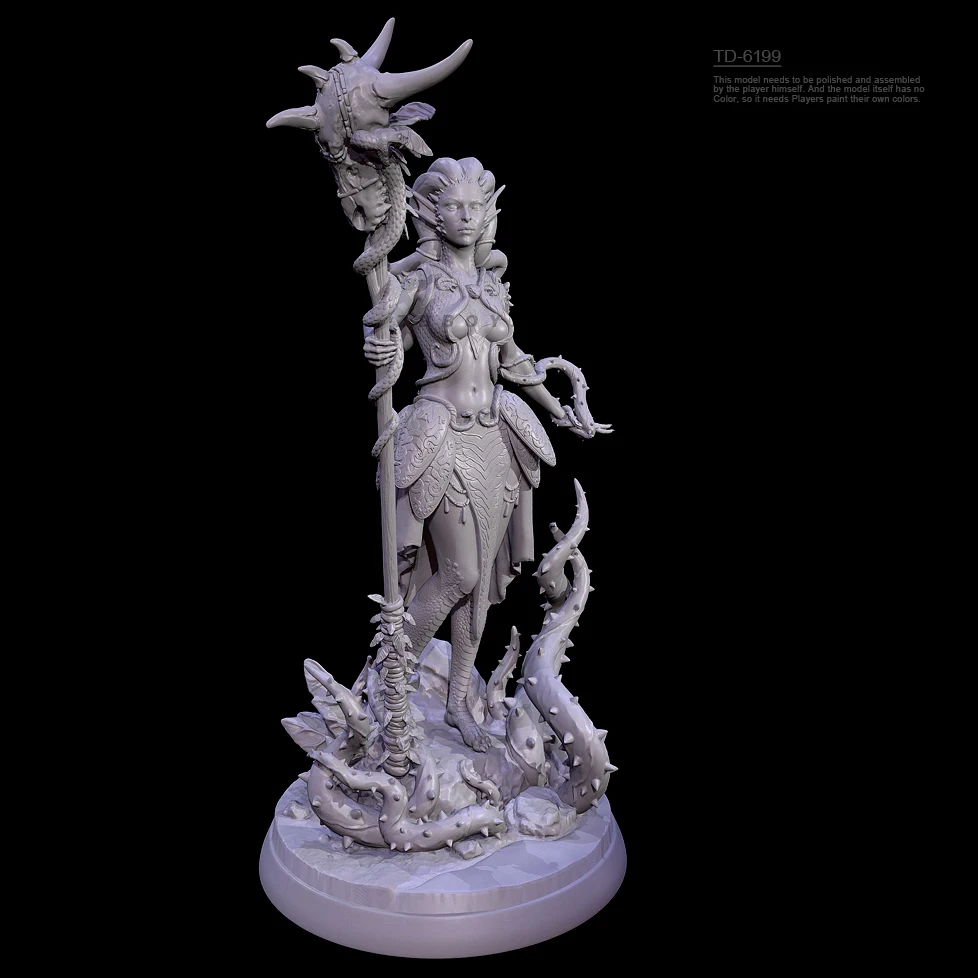 38mm 50mm 75mm Resin model kits figure beauty colorless and self-assembled （3D Printing ） TD-6199/3D