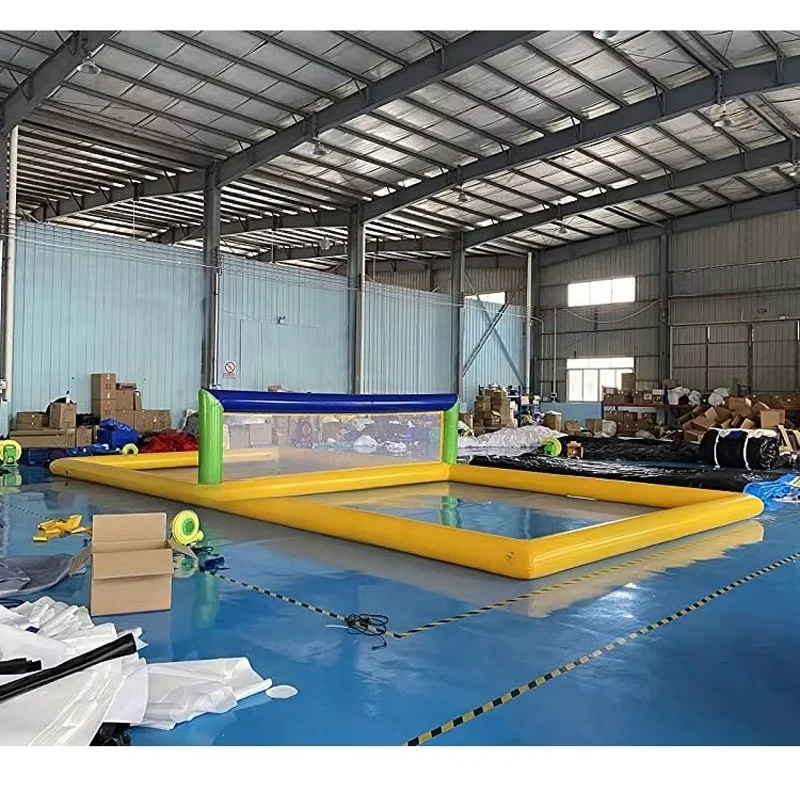 Water Sports Pool Floating Games Inflatable Volleyball Pool Volleyball Court