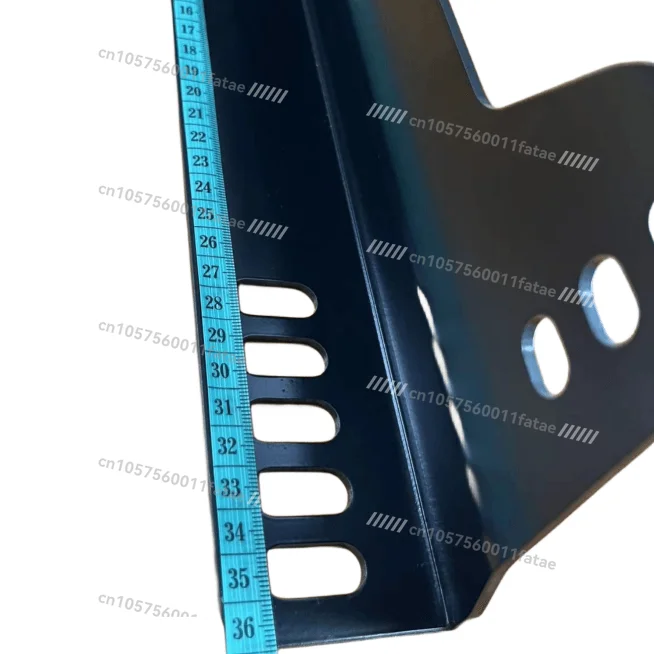 مقعد السباق على شكل حرف L أداة سباق مرتفعة وسميكة باللون الأسود #6