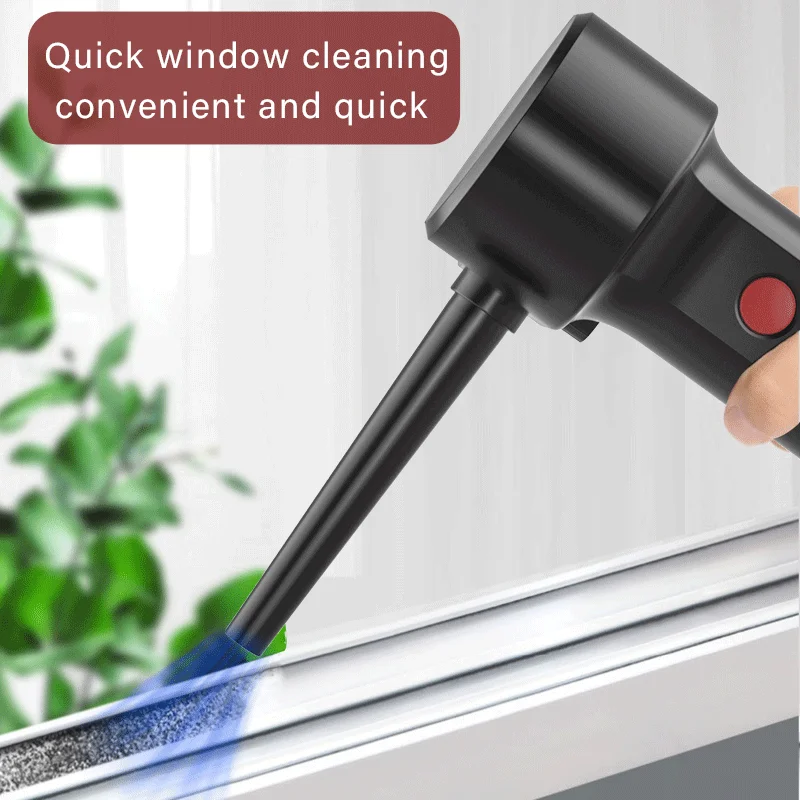 Electric Compressed Air Duster Cordless Air Blower For Computer PC Cleaning Rechargeable Air Duster Keyboard Duster Cleaner