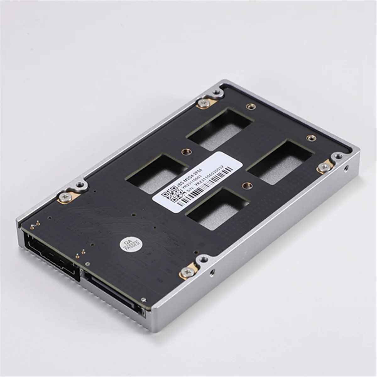 SEMOIC SFF-8654 8i to Dual M.2 2280 NVME Adapter SATA Power Supply Motherboard Support PCIe Bifurcation M2 SSD Riser Card Board