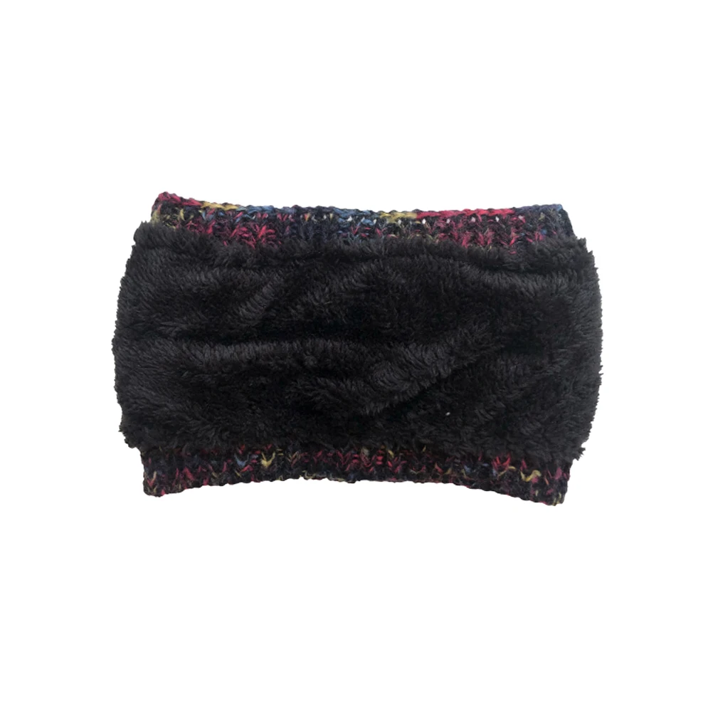 

Colorful Woolen Yarn Knitted Ponytail Hat Thicken Beanie for Outdoor Camping Hiking Warm Lightweight Fashion Hair Band