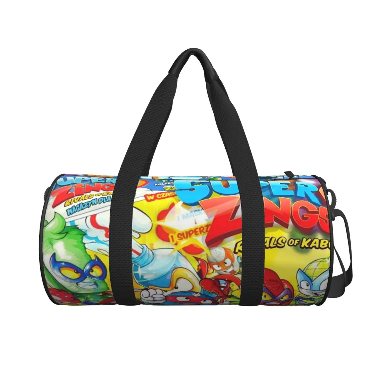 

Новая большая спортивная сумка Super Zings с героями мультфильмов Superzings, многофункциональная дорожная сумка Duffle, сумки для фитнеса