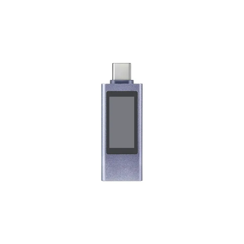 0.96inch USB-C Power Meter,Onboard Type-C ports,Supports Power-off Data Storage Real-time Status Monitoring,Portable Lightweight