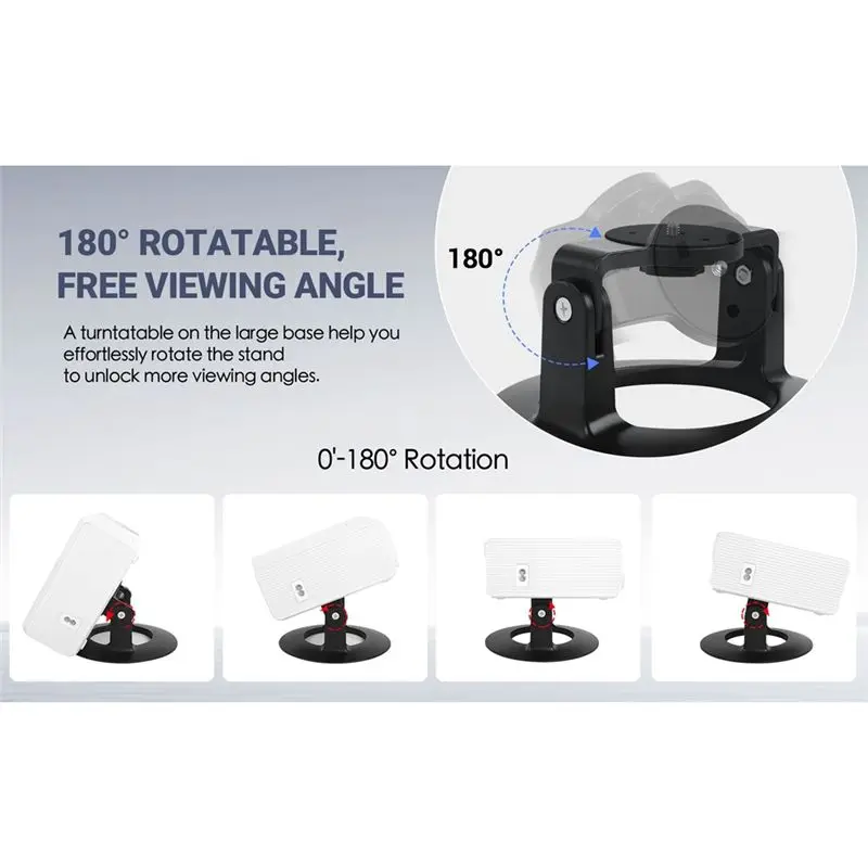 Projector Stand For XGIMI JMGO For Home Theater Universal Desktop Mounting Base 180° Rotatable Bracket Holder A
