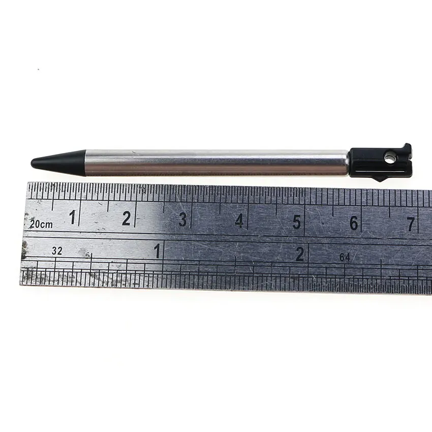 JCD 1pcs Metal Short Adjustable Extendable Styluses Pens For 3DS DS Plastic Stylus Touch Pen