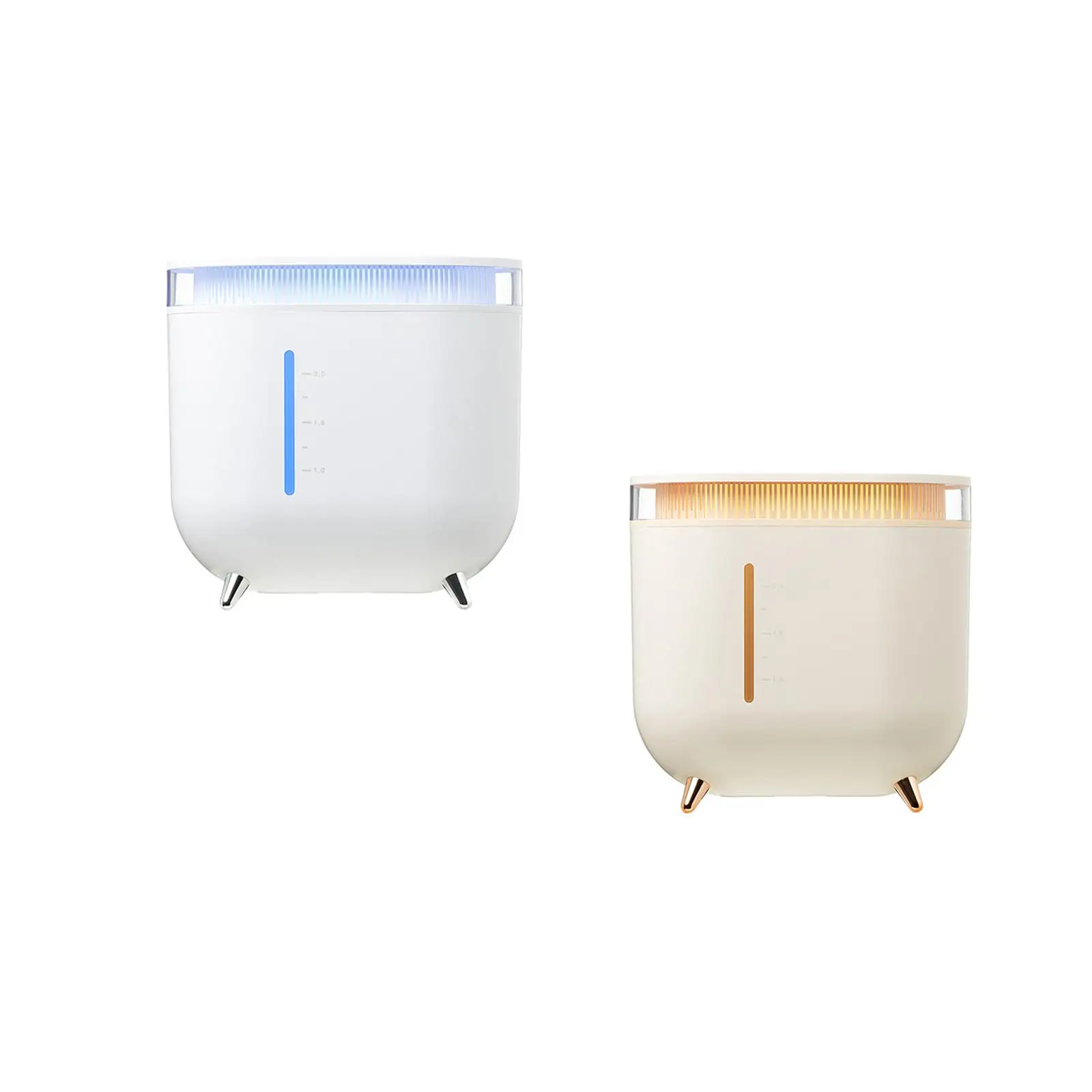 Air Humidifier Large Capacity Low Noise 2L Auto Shut Off Desk Humidifier Portable for NightStand Household Office Indoor Bedroom