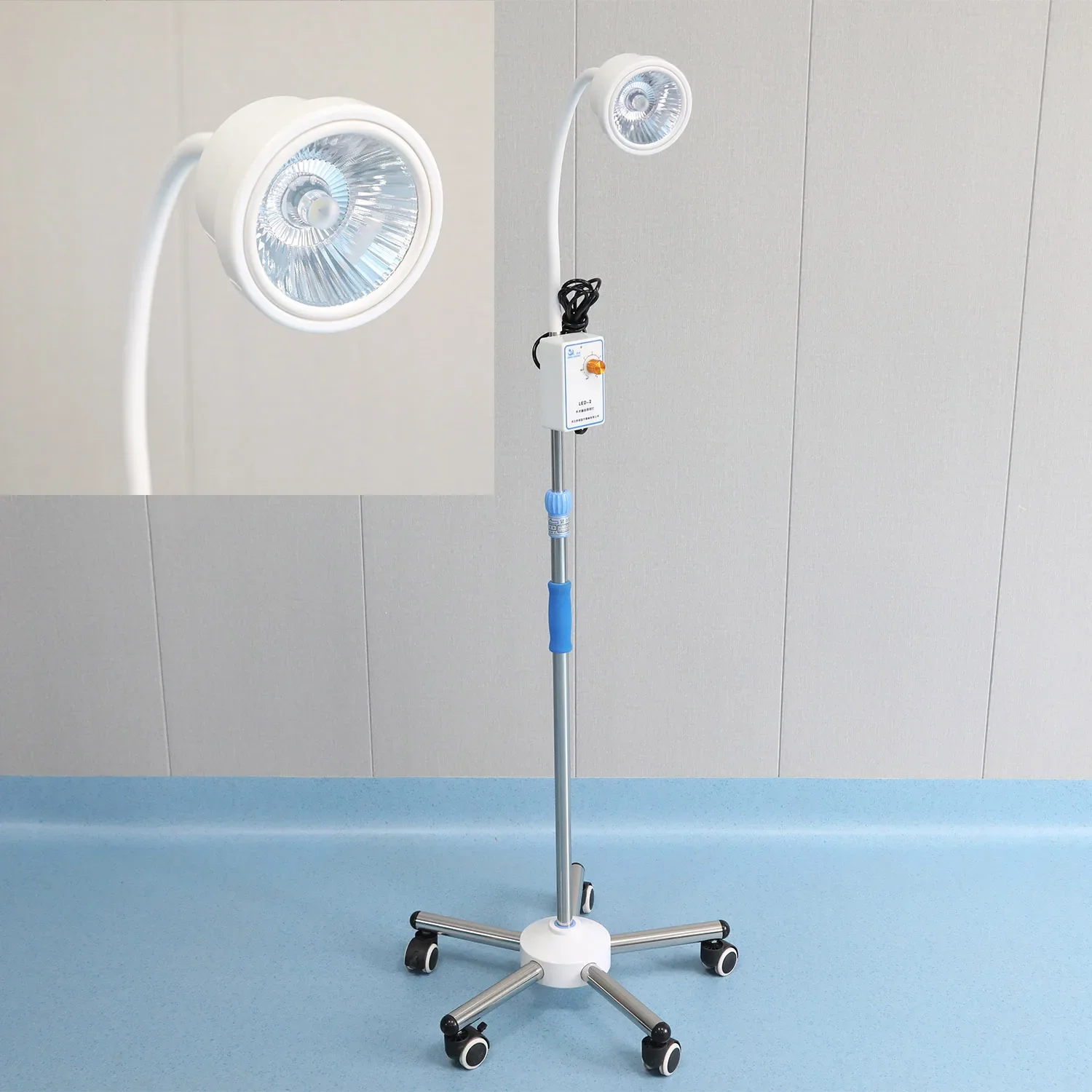 2025/High Quality Hospital use Medical Gynecological operating lamp standing  exam mobile LED lamp Examination Light