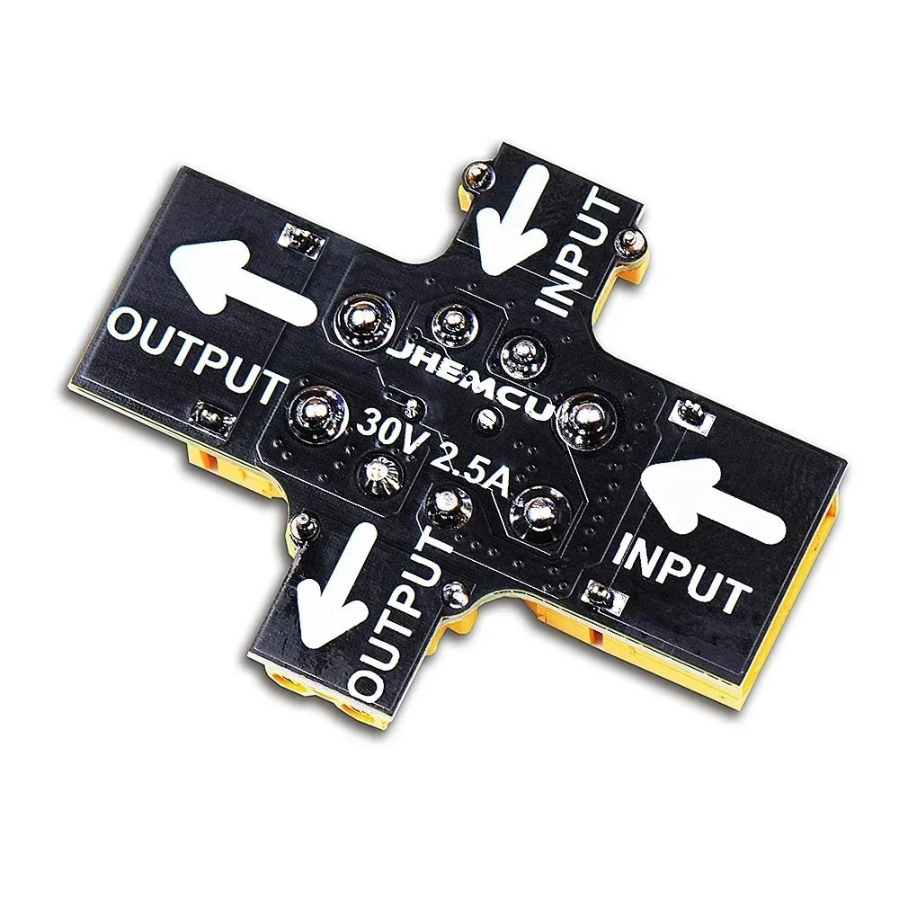 JHEMCU bouchon de fumée XT30-XT60 protecteur de court-Circuit alarme sonore intégrée 1-8S Lipo 30V 2.5A-3.5A pour Drone FPV outils RC