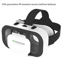 VR Glasses 3D Headset Virtual Reality Device Helmet Goggles Lenses Mobile Smartphone Smart Phone Cell Realidade Viar VR