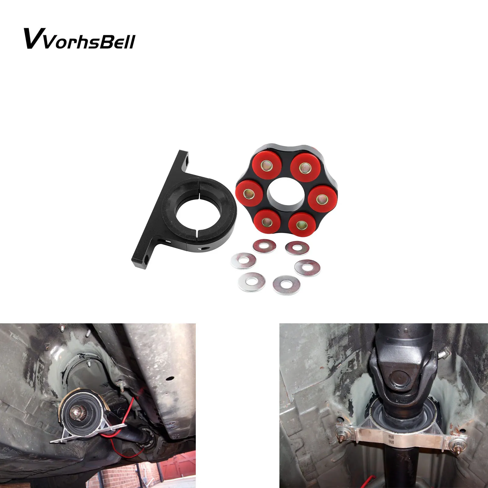 

Driveshaft Center Support Bearing Flex Disc Kit For BMW E36 E46 3 Series Drivetrain Parts