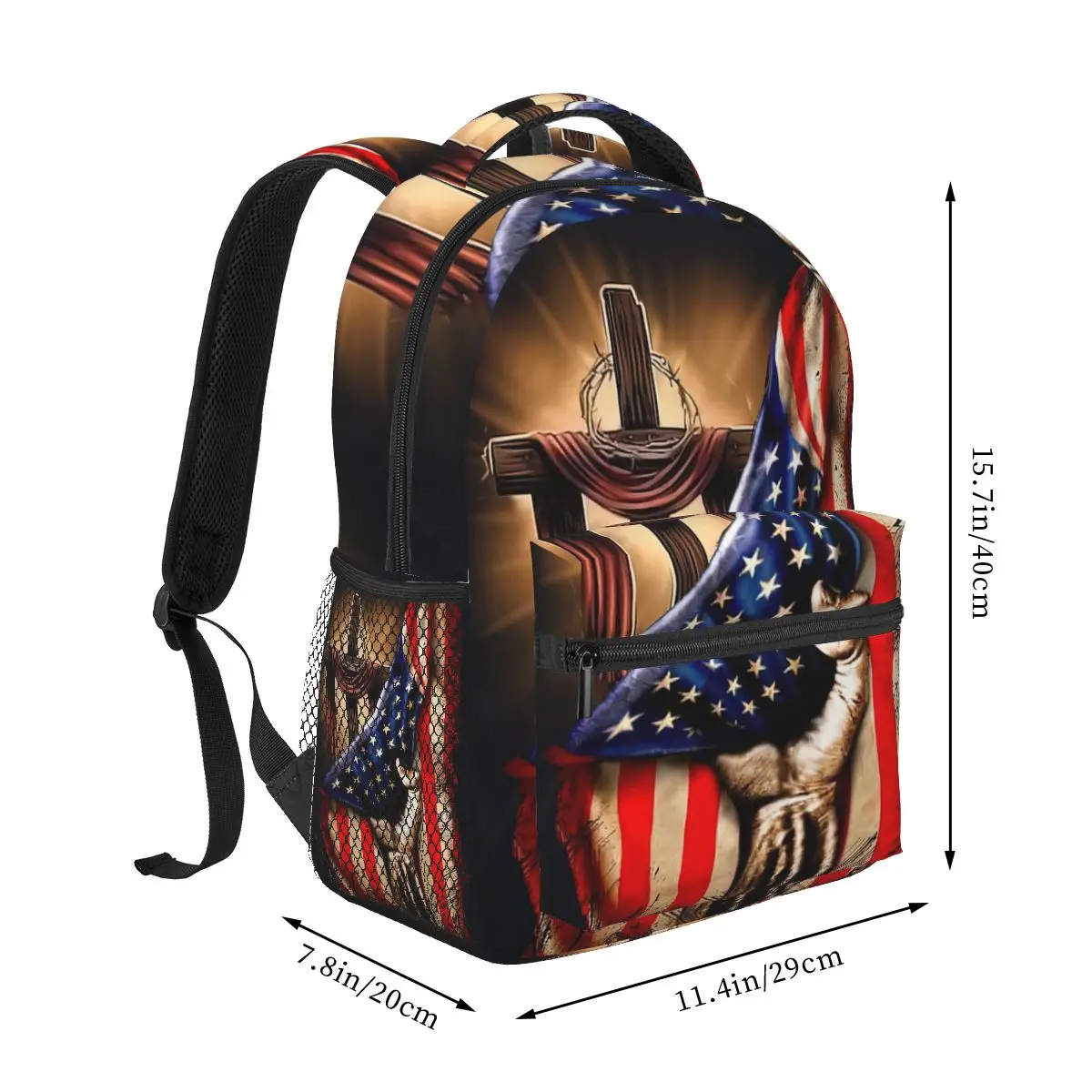 Cross America Backpack for Girls Boys Travel RucksackBackpacks for Teenage school bag