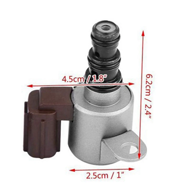 2X Automatic Transmission Shift Control Lock Up Solenoid For Honda Accord Acura 28400-P6H-003 28500-P6H-013(Brown)