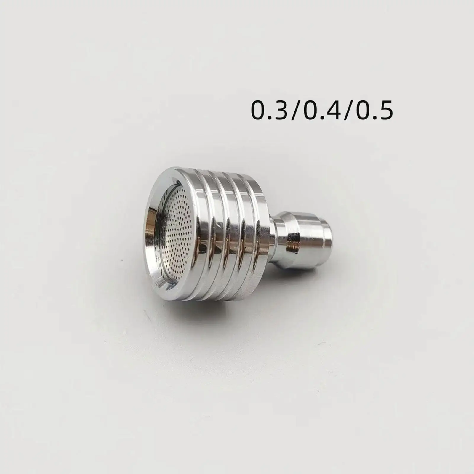 High Pressure Washer Nozzle Stainless Steel 1/4 Quick Connect Water Sprayer Tip for Garden Plants Patio Outdoor Cleaning