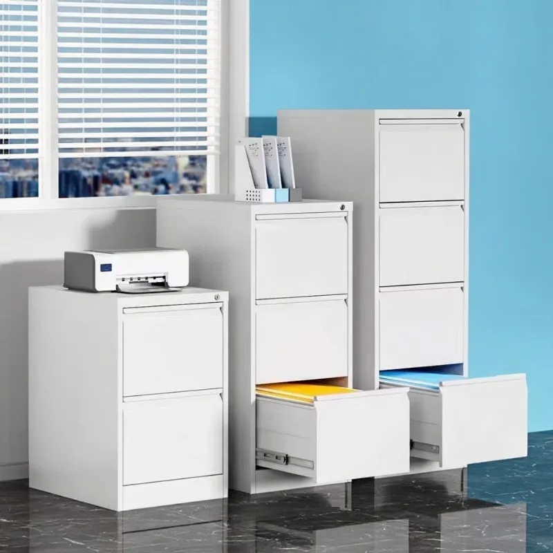 Office card box hanging fishing cabinet vertical data filing cabinet iron drawer file cabinet two three four bucket data box