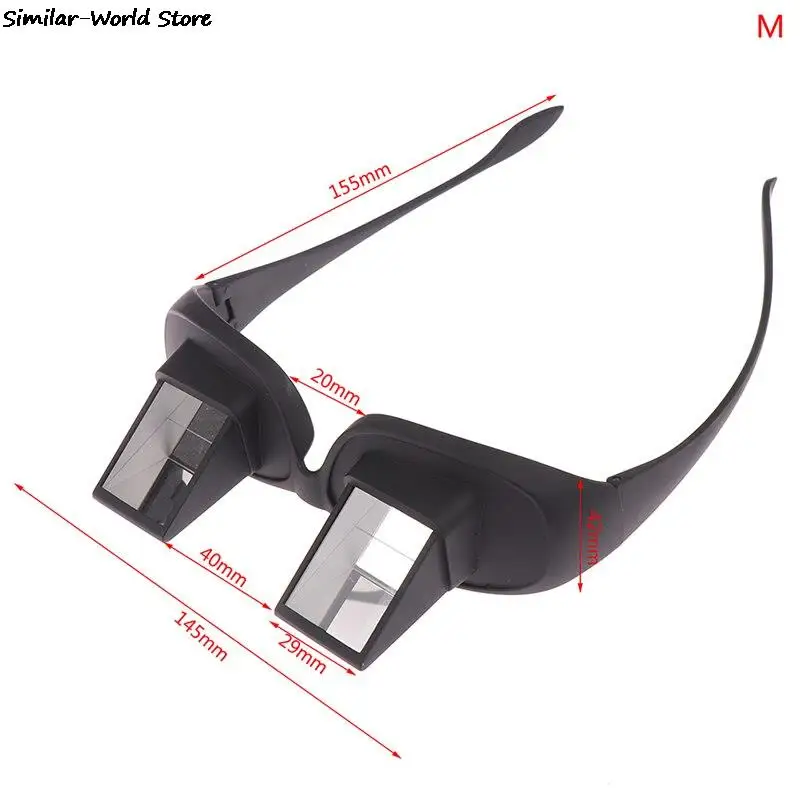 Amazing Lazy Creative Periscope Horizontal Reading TV Sit View Glasses On Bed Lie Down Bed Prism Spectacles The Lazy Glasses