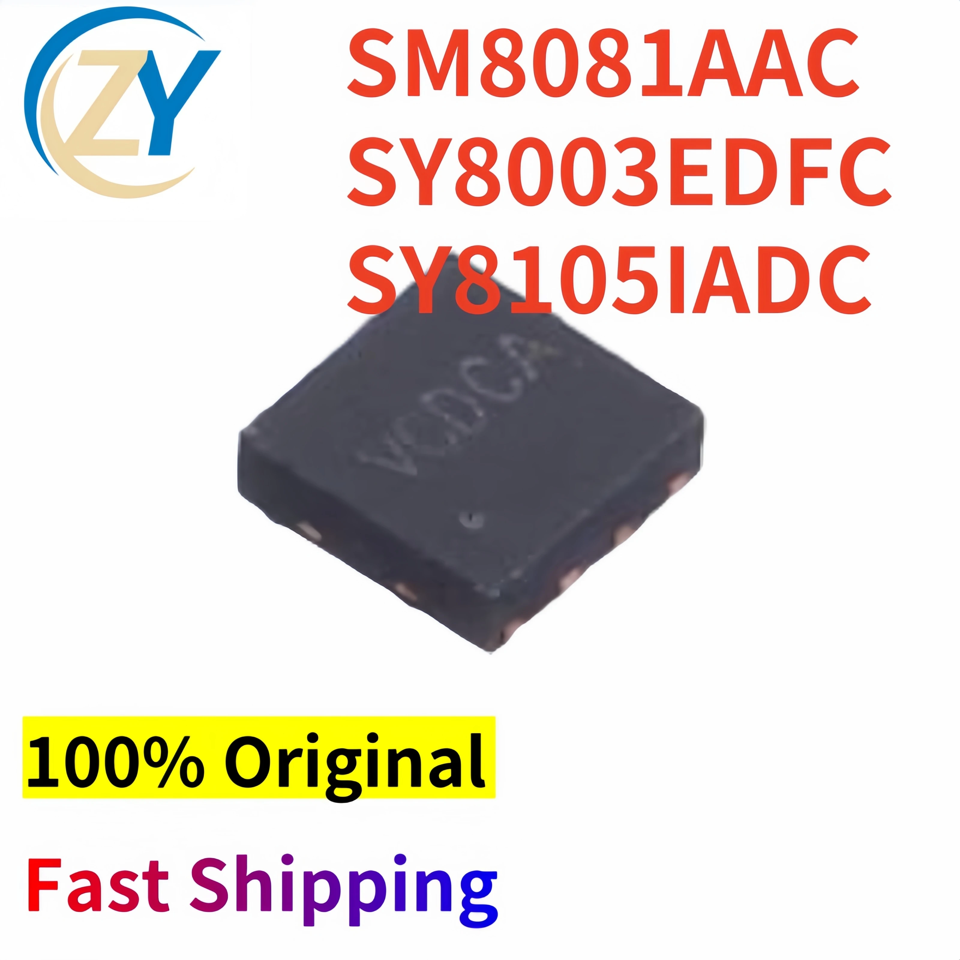 (20pcs) SM8081AAC SY8003EDFC SY8105 SOT23-5 SY8105IADC SM8081 100% Original & In Stock