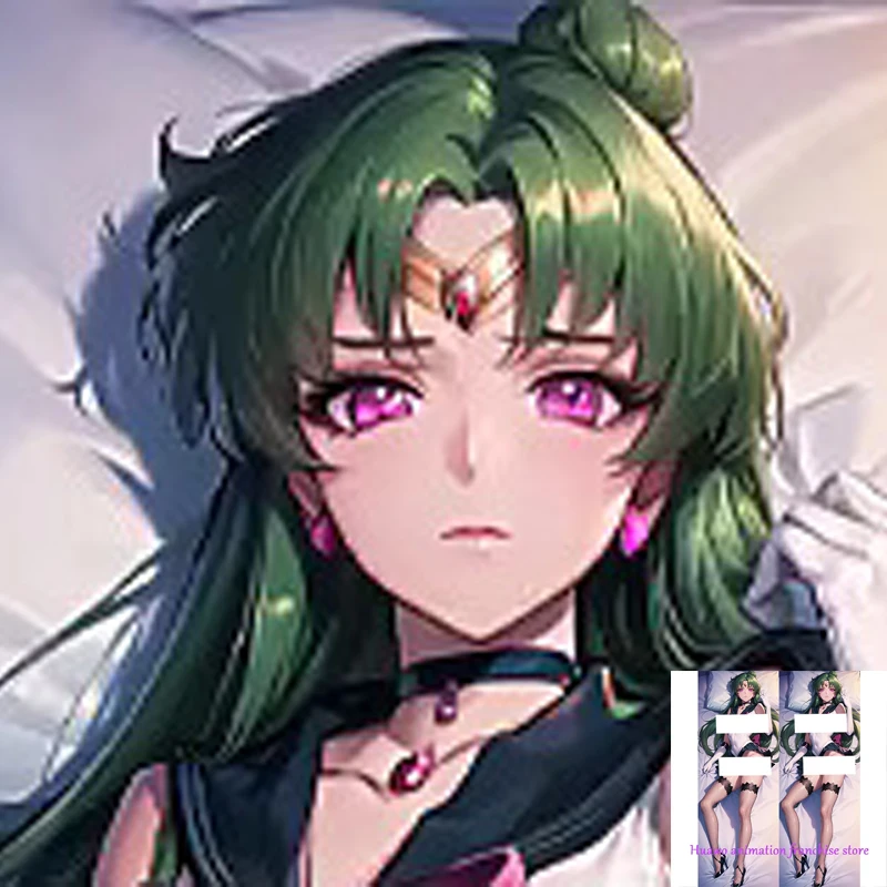 

Anime Dakimakura Pillow Sailor Pluto 2-Side Print Pillowcase Hugging Body Cushion Cover Otaku Waifuristmas Decoration 2023