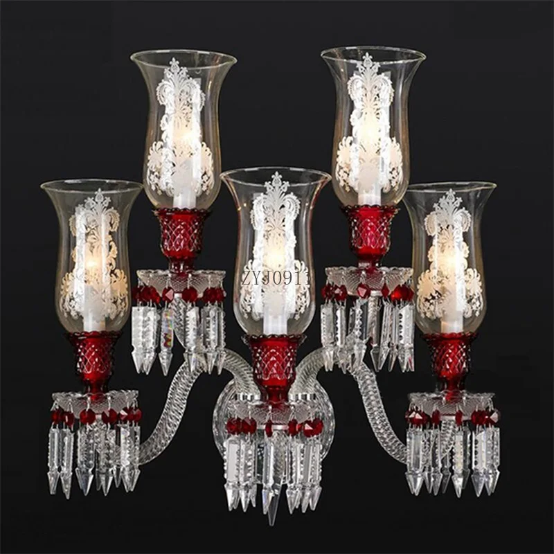 European Wall Lamps Style Luxury  Modern LED Indoor Home Decor for Living Room Dining