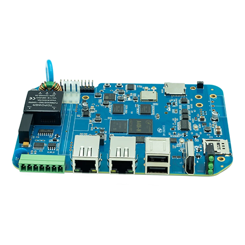 Imagem -04 - Banana pi Bpi6202 Embutido Single Board Allwinner A40i Cortex-a7 2g Ddr3 8g Emmc 4g 5g Full Netcom Mais Wifi