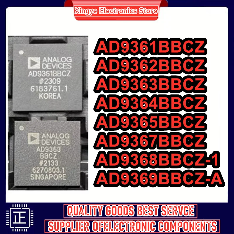 

AD9361BBCZ AD9362BBCZ AD9363BBCZ AD9364BBCZ AD9365BBCZ AD9367BBCZ AD9368BBCZ-1 AD9369BBCZ-A BGA IC-чипы, новые, оригинальные, в наличии