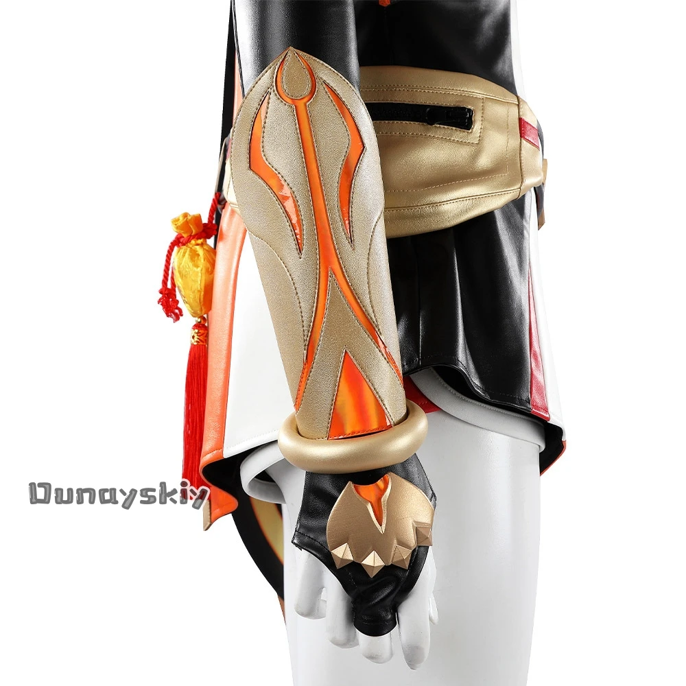 CR6.18*Game OW Over/watch Anran Ye Cosplay Costumes Wig Suit Fullset Damage hero Clothe Halloween Carnival Outfit Women Roleplay view 6