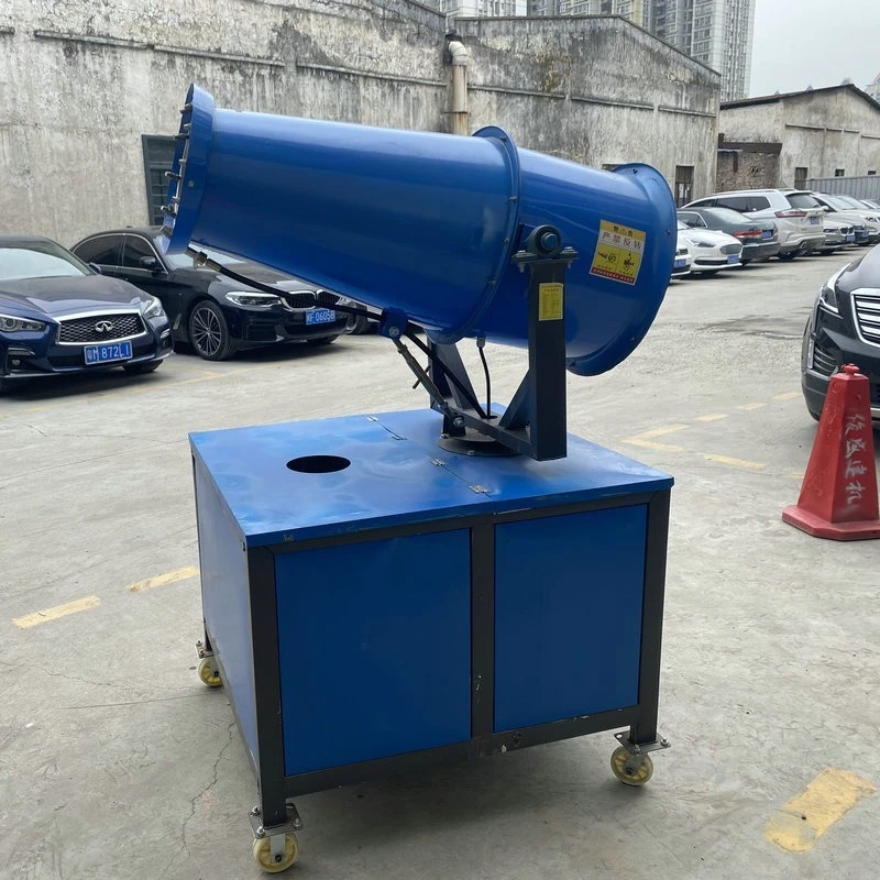 Fully automatic remote spray machine, high-range air supply dust removal spray machine for construction sites