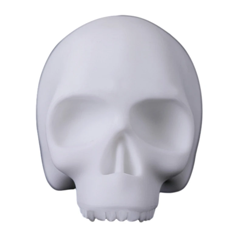 ซิลิโคน Skull Practice รุ่นซิลิโคน Practice Model รอยสักปลอมผิวนุ่ม Dropship