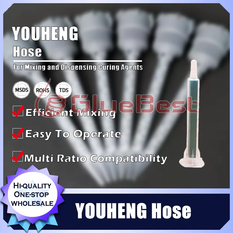 

YOUHENG Hose AB Curing Agent Static Mixer Tube Nozzle 1:1 10:1 Mixing Pipe Laboratory Original Product