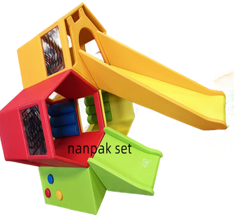 Soft Play Climbing Combination Indoor Kids Play Honeycomb Soft Slide Sensory Training Soft Play Set Equipment Toy