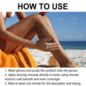 Corpo auto-bronzeador intensivo bidé spray, marrom reforço, protetor solar reparação, queimaduras solares sunbath proteção, Fake Tan acelerador, verão 8 principais vendas bronzeamento à jato - №6