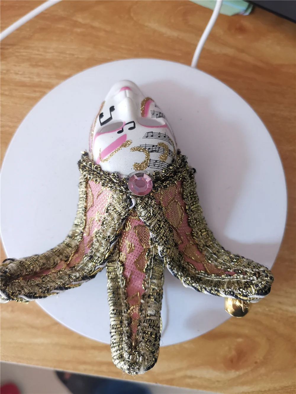 Masque de Clown d'halloween des états-unis, aimant de réfrigérateur, fournitures de spectacle, masque de mascarade vénitien, aimants de réfrigérateur, Europe et