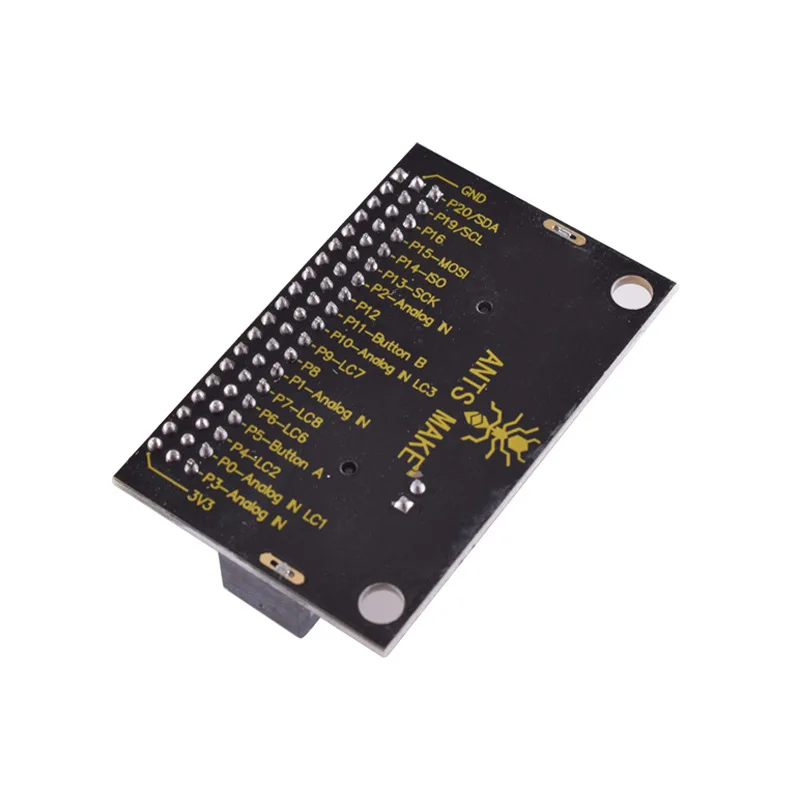 Micro: Bit Expansion Board IOBIT Puzzle Brain Teaching Programming Horizontal Adapter Board Passive Buzzer