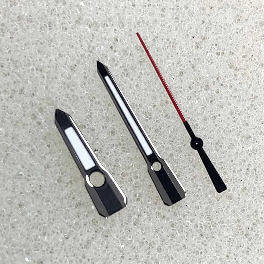 

Mechanical Watch Hands, NH35 Hands, 8-12-12.5mm Green Luminous Pointers for NH35/NH36/NH70/4R/7S Movement, 3Pins Needles