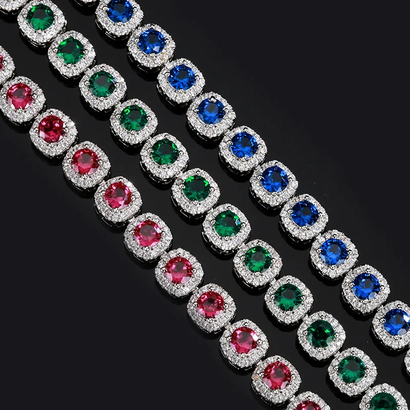 2026 European Style 4mm Luxury Full-set Imitation Gemstone Bracelet Accessory Women's Fashion Jewelry